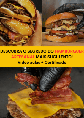 Curso de Hambúrguer Artesanal