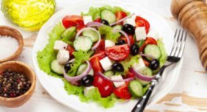 Receita de Salada Grega Clássica
