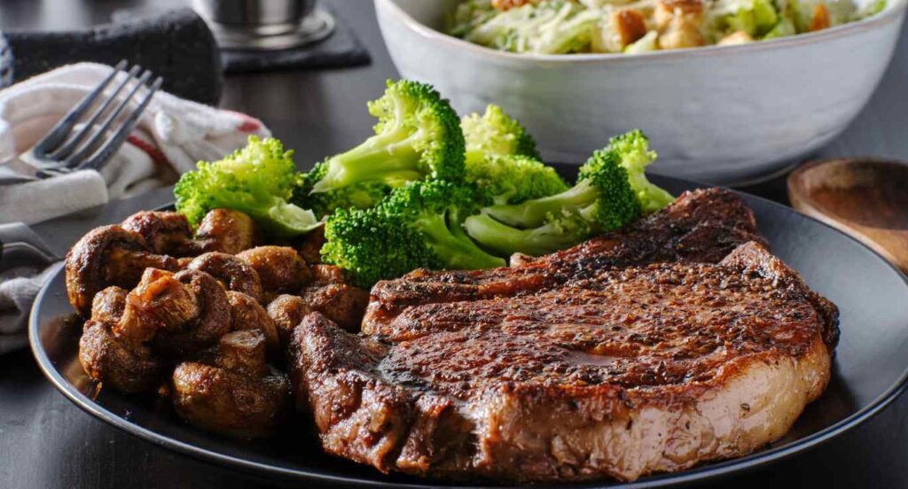 Receita de Bife Chinês com Brócolis