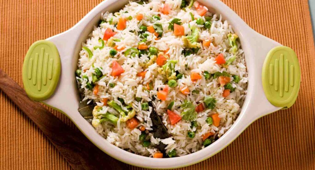 Receita de Arroz de Legumes