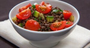 Receita de Salada de Lentilhas à Francesa