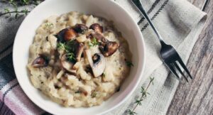 Receita de Risoto de Cogumelos à Francesa