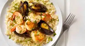 receita de risotto de mariscos