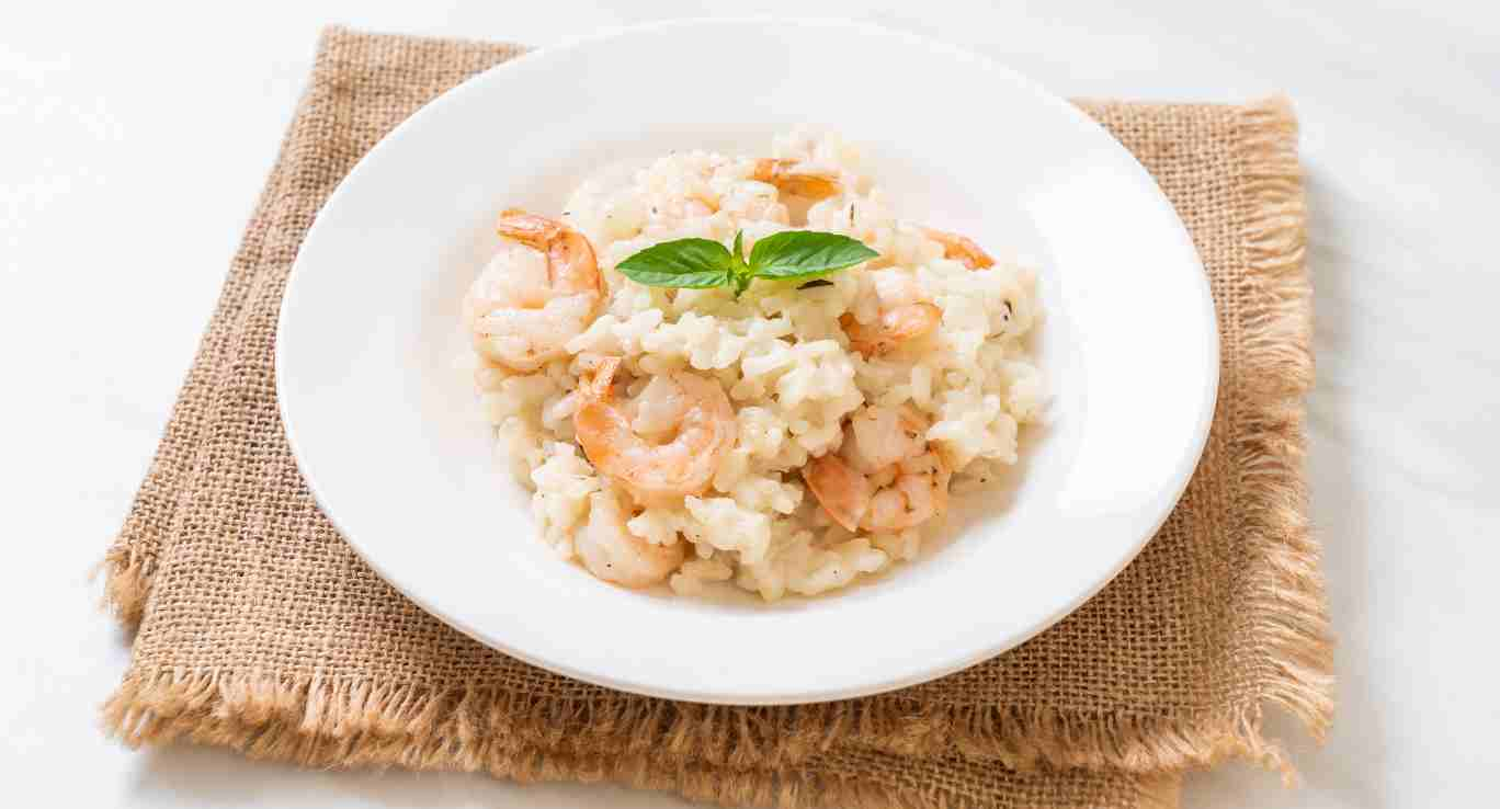 Receita de Risoto de Camarão com Requeijão