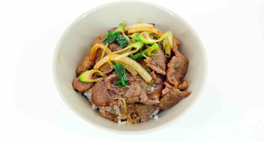 receita de Gyudon