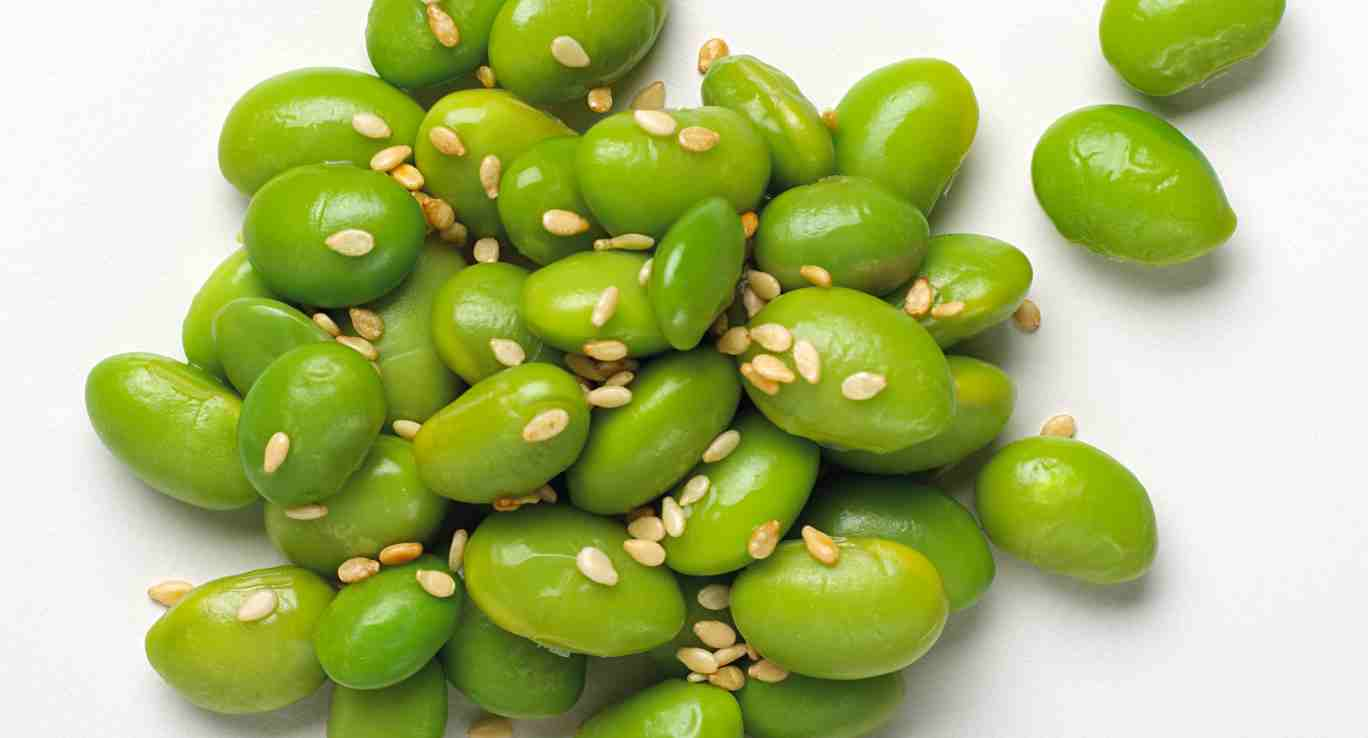 Receita de Edamame com Gergelim