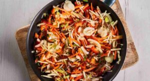 Receita de Stir-Fry ao Estilo Chinês