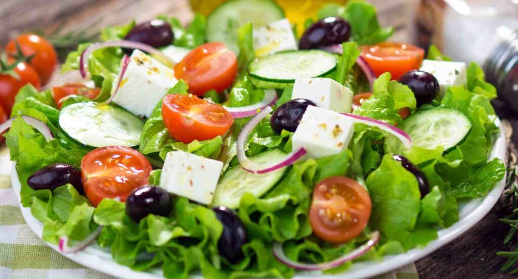 Receita de Salada Grega