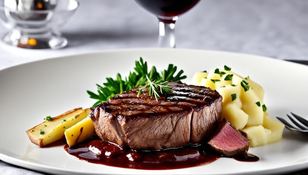 Entrecôte com Guarnições