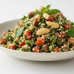 Receita de Tabule Brasileiro com Quinoa e Castanha-do-Pará