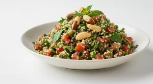 Receita de Tabule Brasileiro com Quinoa e Castanha-do-Pará